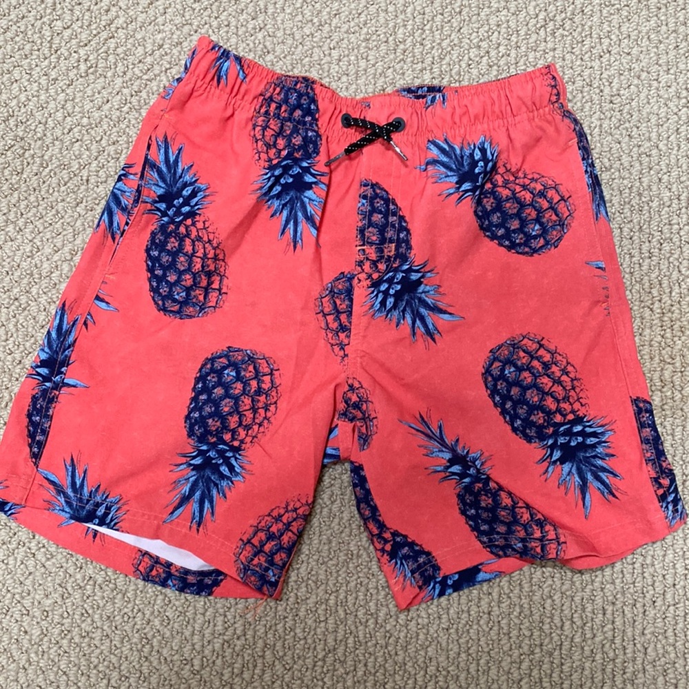 Boys size large swim trunks